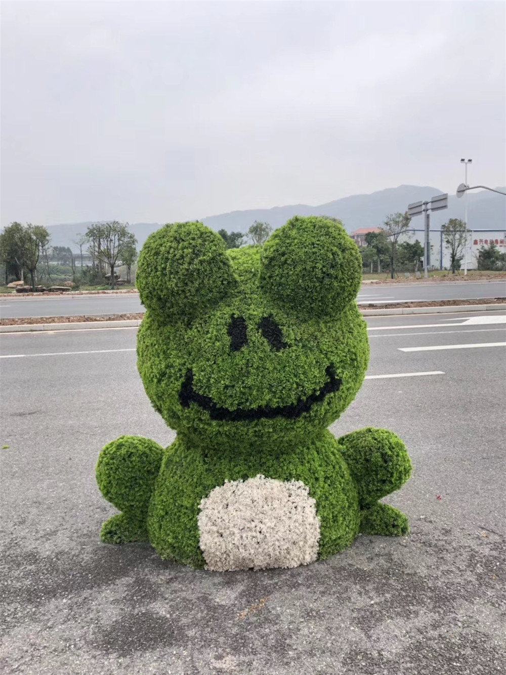 仿真綠雕